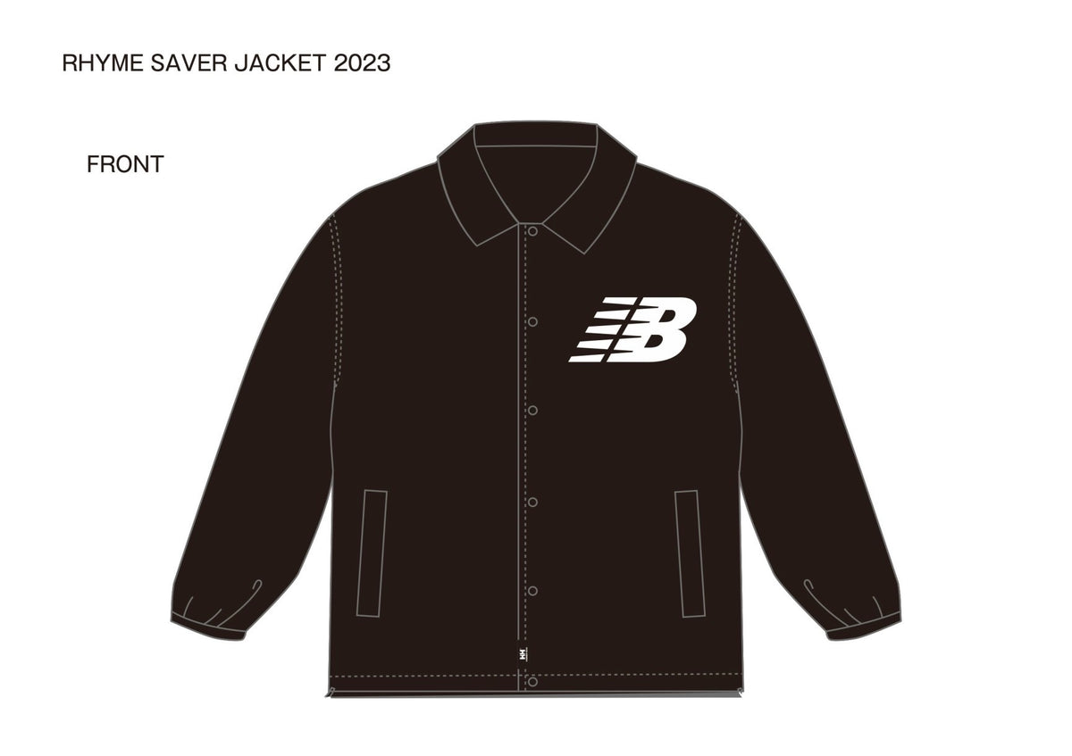 RHYME SAVER COACH JKT '２３- BLACK – HHR WEB STORE