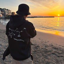 画像をギャラリービューアに読み込む, Structural Formula Hoodie-BLACK