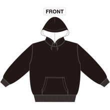 画像をギャラリービューアに読み込む, Structural Formula Hoodie-BLACK