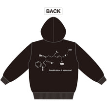 画像をギャラリービューアに読み込む, Structural Formula Hoodie-BLACK