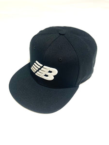 「IB×RHYME SAVER」Baseball Cap-ブラックボディ-前白×後白