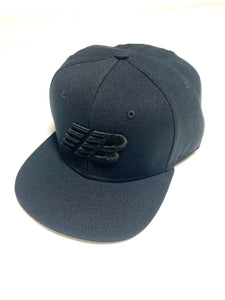 「IB×RHYME SAVER」Baseball Cap-ブラックボディ-前黒×後黒